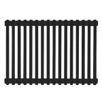 Purmo Delta Laserline 2050 500x800 16 секцій RAL9005