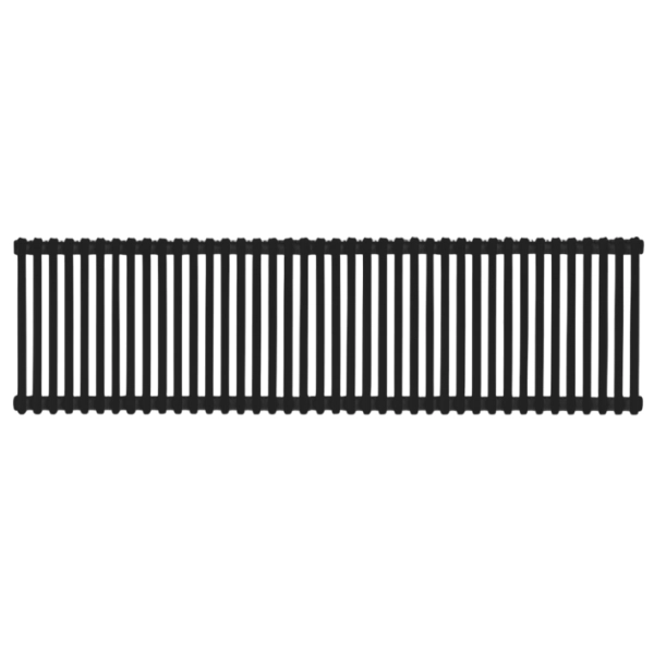 Радіатор Purmo Delta Laserline 2050 500x1900 38 секцій RAL9005 Підключення бокове ліве або праве