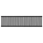 Purmo Delta Laserline 2050 500x2000 40 секцій RAL9005