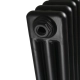 Радіатор Warm Well Column 3 1800x550 12 секцій Чорний Підключення нижнє по центру