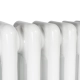 Радіатор Warm Well Column 3 575x560 12 секцій Білий Підключення нижнє праве