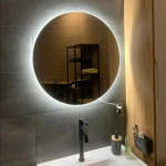 Дзеркало Vidrio Perla з LED підсвіткою 400x400 мм