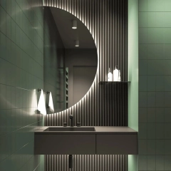 Дзеркало Vidrio Sara з LED підсвіткою 300x600 мм