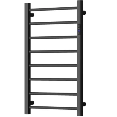 Рушникосушка електрична Siena 800x350 RAL9005 права приховане