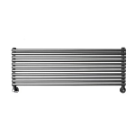 Antrax AO 25d 404x1000 11 cекцій RAL9005 Підключення нижнє різностороннє