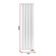 Радіатор Antrax AV 25s 1800x476 13 cекцій RAL9016 Підключення бокове ліве або праве