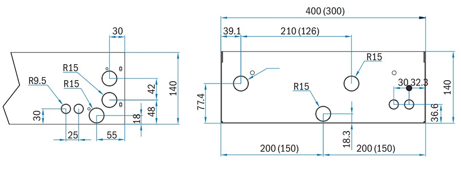 Технічне креслення LinDab (Hidria) IMP KLIMA TKV-S-13 0140 0300