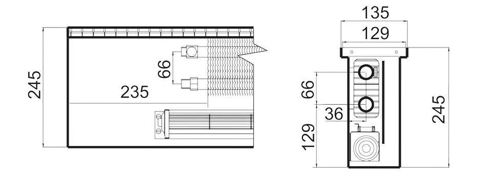 Технічне креслення Polvax КV.135.245