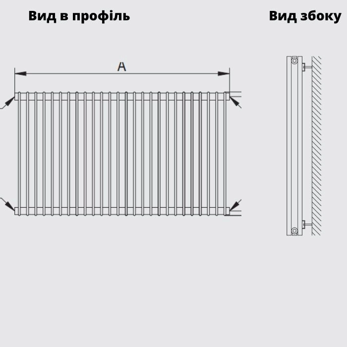 Технічне креслення Betatherm Praktikum PV2 500x995