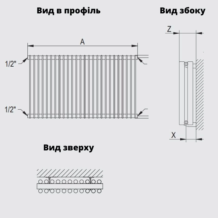 Технічне креслення Betatherm Quantum BQ2 500x1005