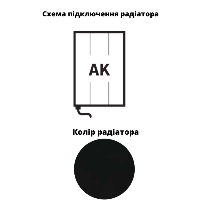 Підключення та колір Isan E-Arte 1765x606